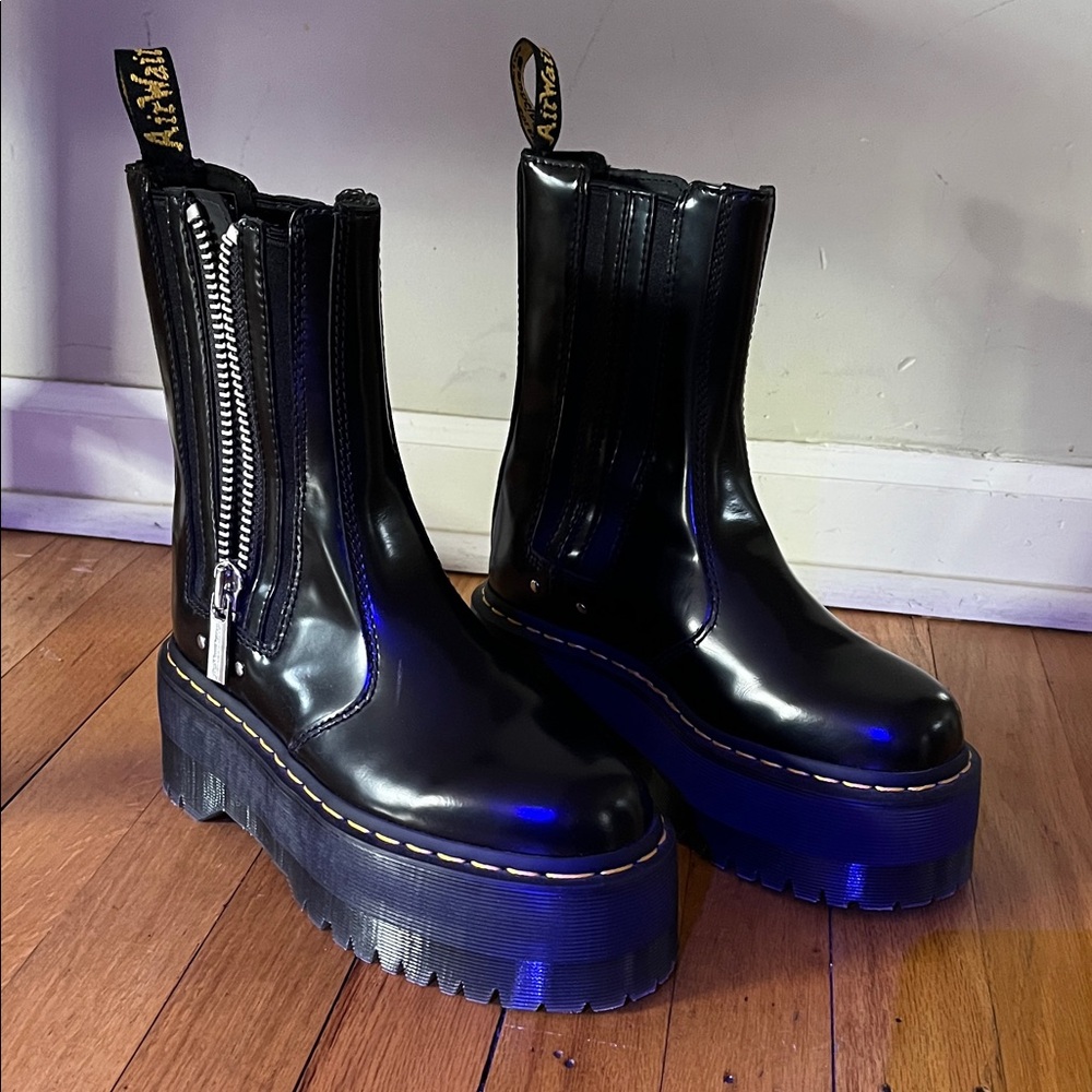 Black Platform Boots